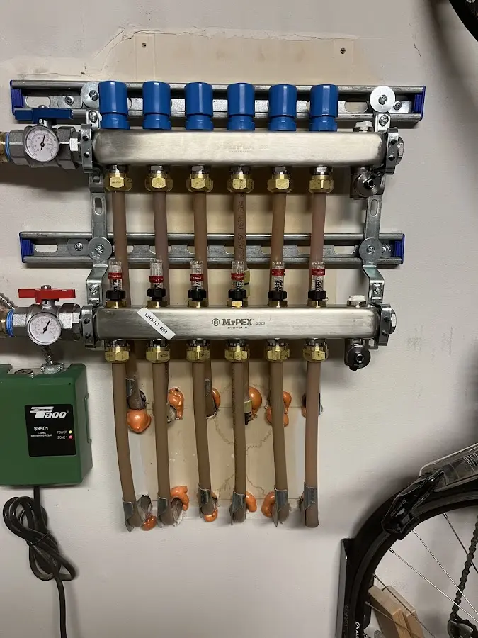 Plumber performing Water Heater Repair at a residential property in Lower Towamensing